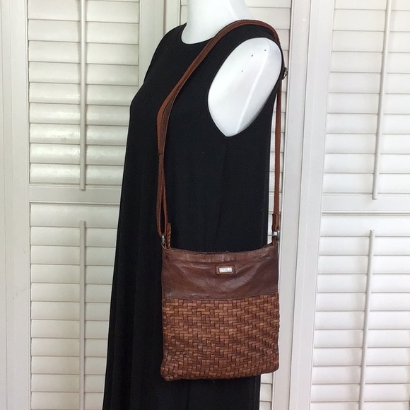 Vintage Spikes and Sparrow Leather Crossbody Bag Designed in Netherlands - Picture 1 of 10